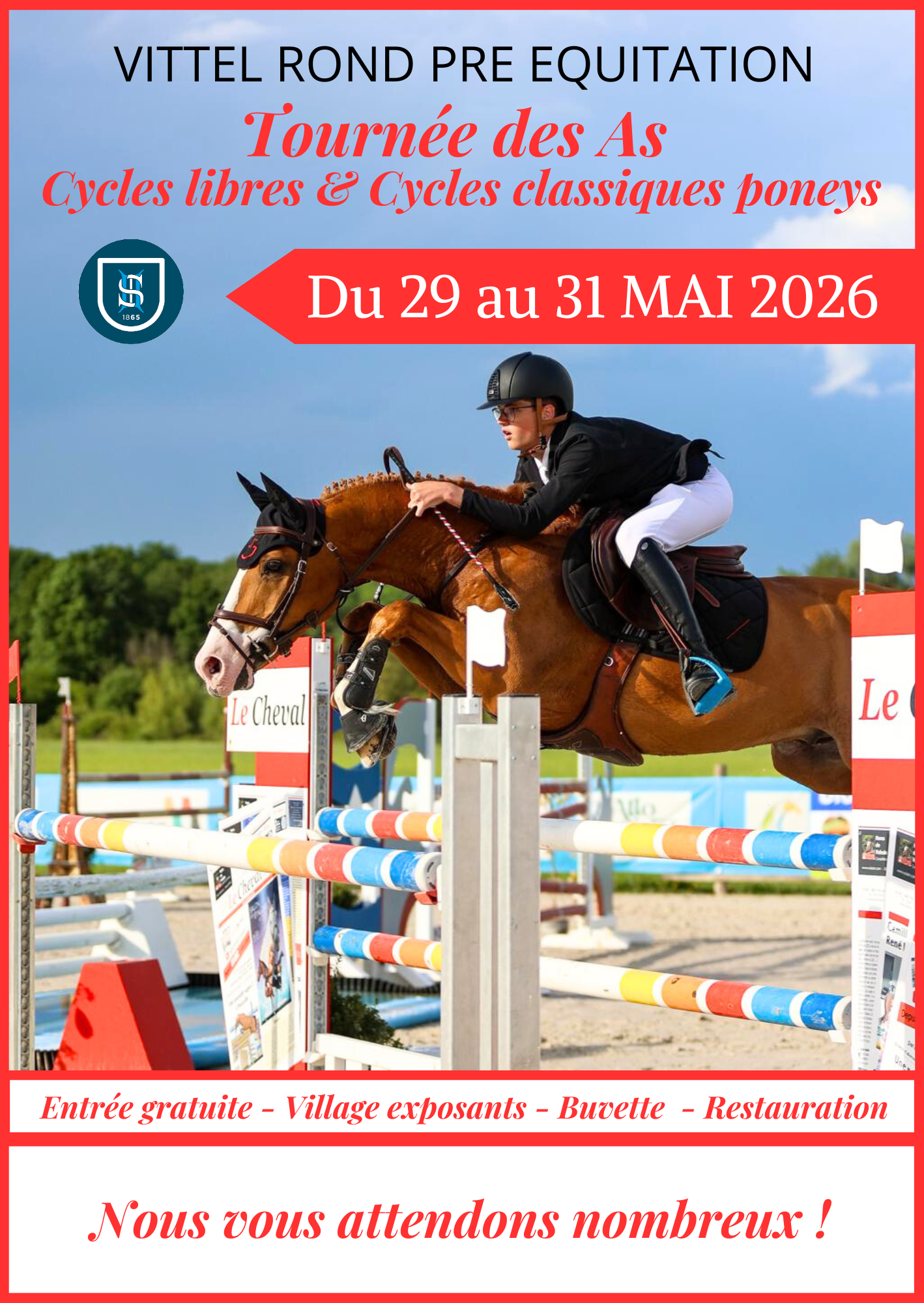 Concours de saut d'obstacles - Tournée des as